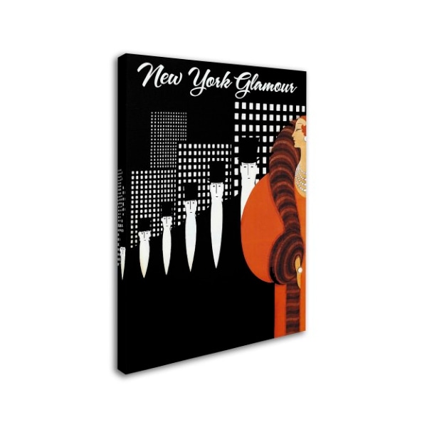 Vintage Apple Collection 'New York Glamour' Canvas Art,35x47
